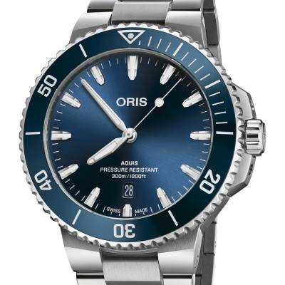 Aquis Date 01 733 7789 4135-07 8 23 04PEB Watch - Oris