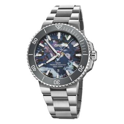 Montre Aquis Date Upcycle 01 733 7789 4150-07 8 23 04PEB - Oris