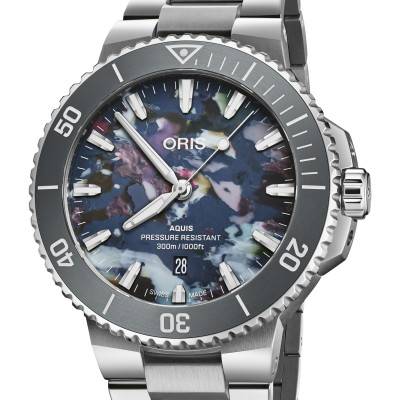 Montre Aquis Date Upcycle 01 733 7789 4150-07 8 23 04PEB - Oris