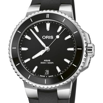 Montre Aquis Date 01 733 7792 4154-07 4 19 64FC - Oris