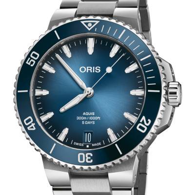 Aquis Date 01 400 7790 4135-07 8 23 02PEB Watch - Oris