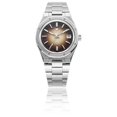Montre F77 Smoked Dial With Date 69002A - Nivada Grenchen