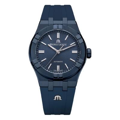 Blue PVD 39mm Aikon Automatic Watch AI6007-PVC00-430-4 - Maurice Lacroix