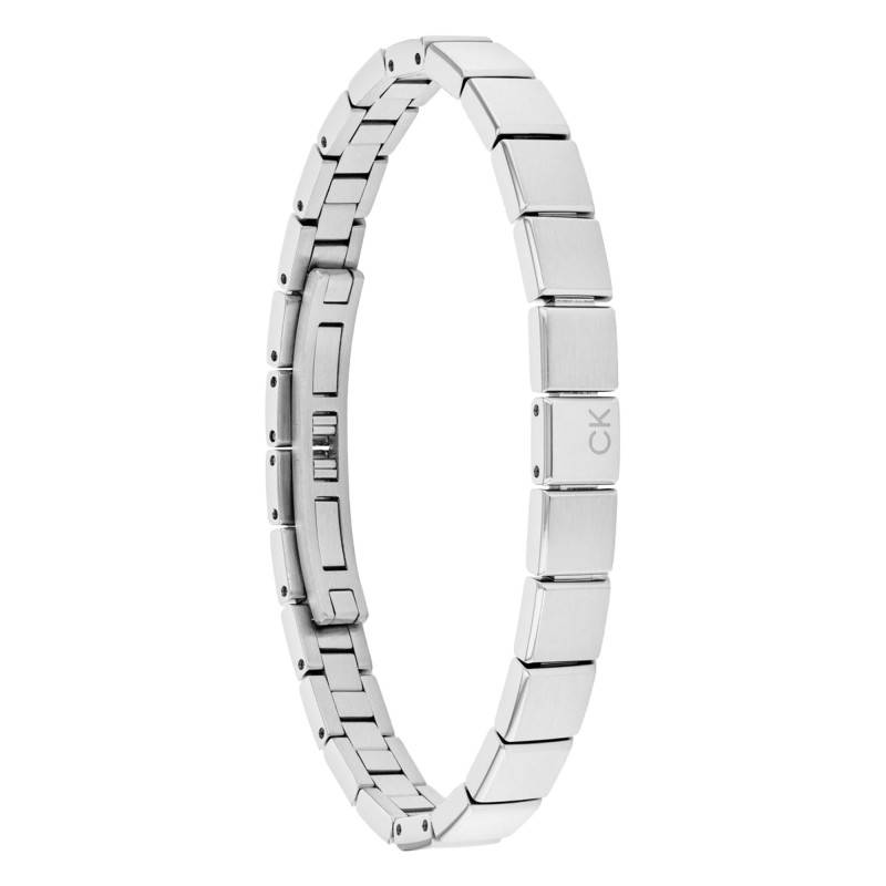 Minimalistic Squares CK Stainless Steel Bracelet, Length 19.50 cm - 35000488 - Calvin Klein