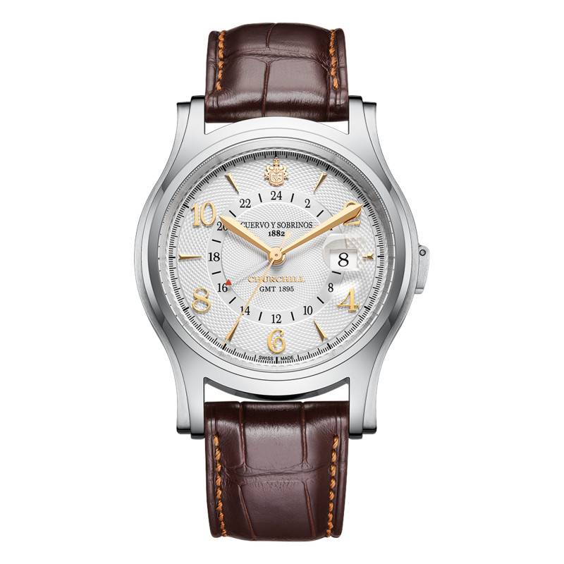 Churchill 1895 GMT 2811.1GMTA Watch - Cuervo y Sobrinos