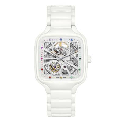 True Square Open Heart R27073712 Watch - Rado