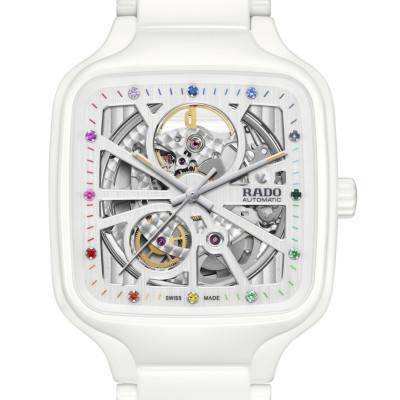 True Square Open Heart R27073712 Watch - Rado