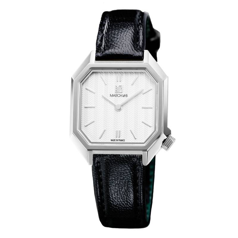 Milady Mansart White Chevrons Watch - March LAB