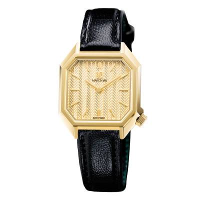 Montre Milady Mansart Chevrons Or - March LAB