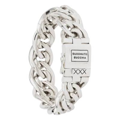 Bracelet Nathalie Small en Argent 925, Largeur 18,50 mm, Longueur 18 à 20 cm - Buddha to Buddha