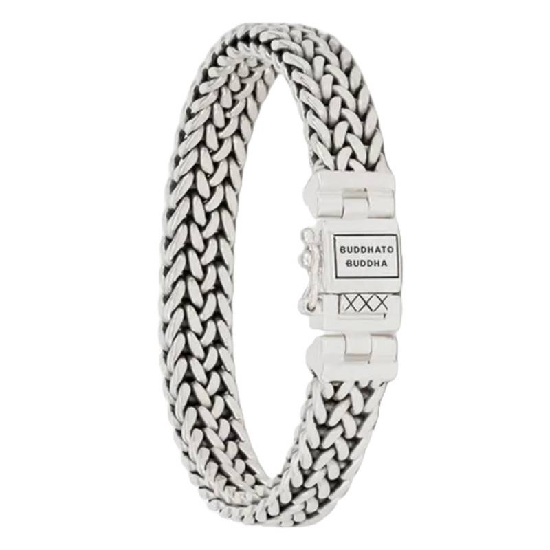 925 Silver Julius Bracelet, Width 10.50 mm, Length 19 cm to 23 cm - Buddha to Buddha