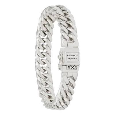 925 Silver XS Chain Bracelet, 10.50 mm Wide, 14 cm to 21 cm - Buddha to Buddha