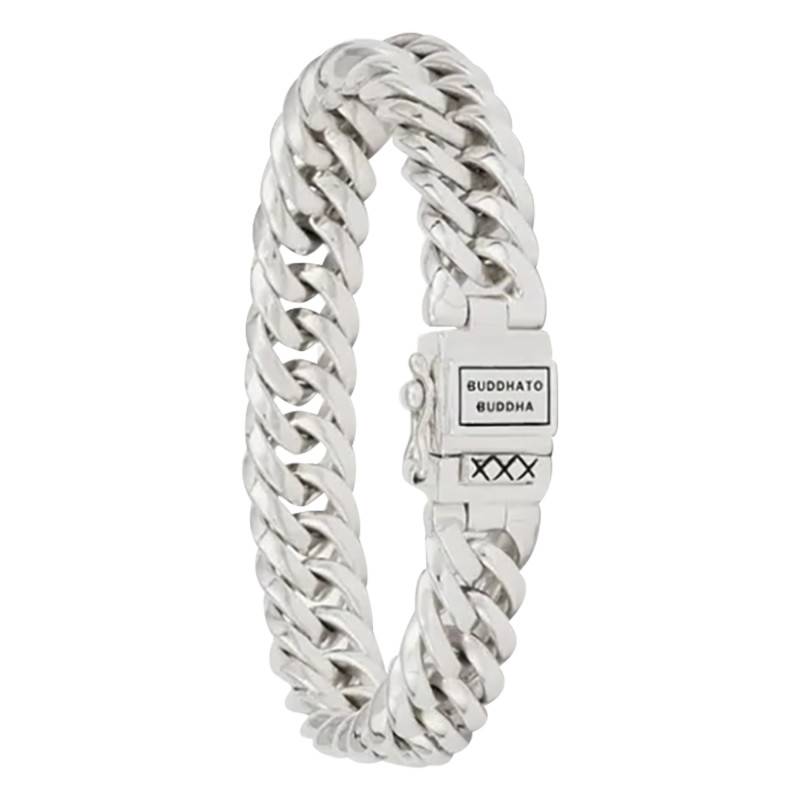 925 Silver XS Chain Bracelet, 10.50 mm Wide, 14 cm to 21 cm - Buddha to Buddha
