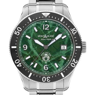 Montre 1858 Iced Sea Automatic Date MB130810 - Montblanc
