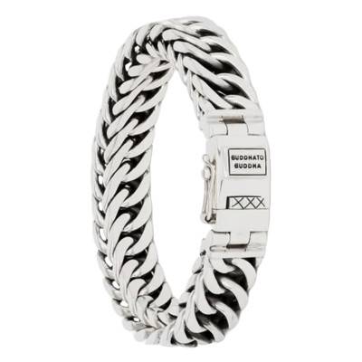 Ester Small 925 Silver Bracelet, Width 12.90 mm, Length 19 cm to 23 cm - Buddha to Buddha
