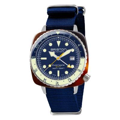 Clubmaster Diver Pro GMT 24844.SA.T.15.NNB Watch - Briston