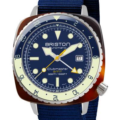 Clubmaster Diver Pro GMT 24844.SA.T.15.NNB Watch - Briston