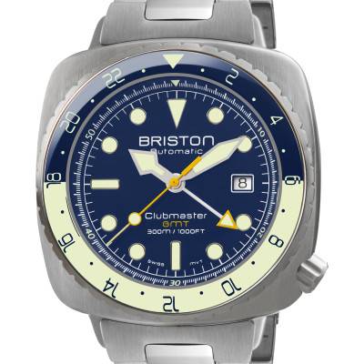 Montre Clubmaster Diver Pro GMT 24844.S.GP.15.SB - Briston