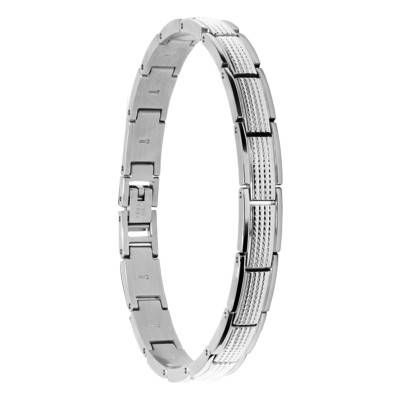 Bracelet Loft en Acier, Largeur 8,00 mm, Longueur 22 cm - HB7280 - Rochet