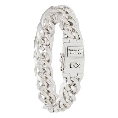 Nathalie XS 925 Silver Bracelet, Width 12 mm, Length 17 cm to 20 cm - Buddha to Buddha