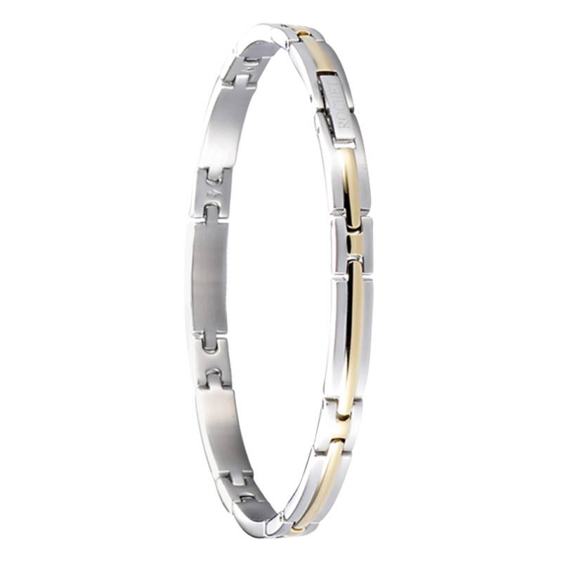 Steel and Yellow Gold PVD Trinidad Bracelet, 21 cm Length - B042287 - Rochet