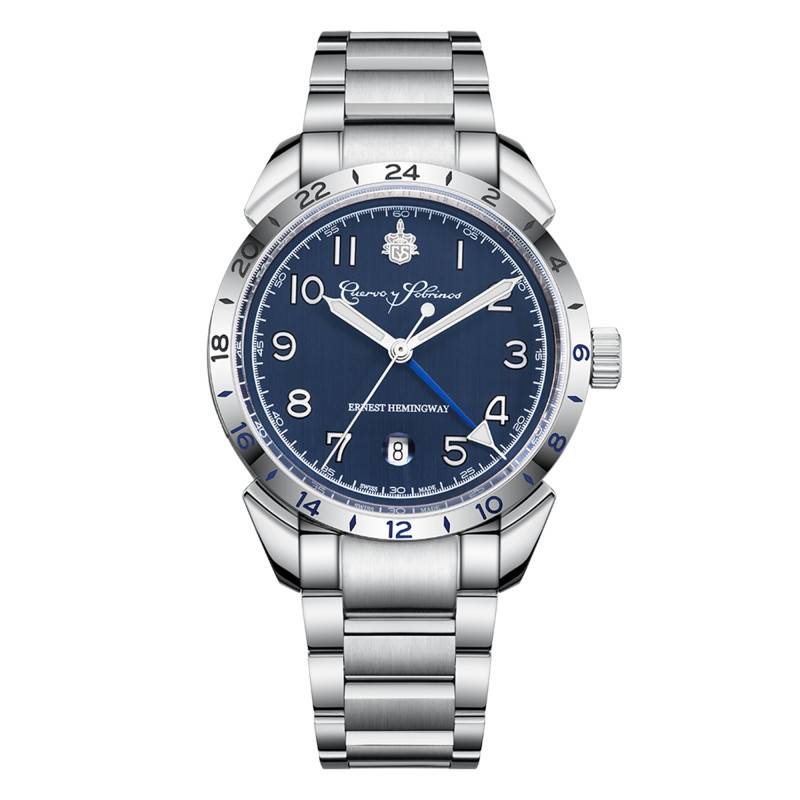 Watch Historiador Hemingway GMT "The Fisherman" 3192B.1B - Cuervo y Sobrinos