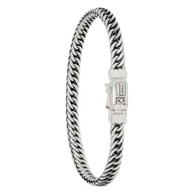 925 Silver Esther Mini Bracelet, 4 mm Wide, 14 cm to 19 cm Length - Buddha to Buddha