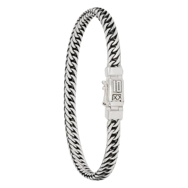 925 Silver Esther Mini Bracelet, 4 mm Wide, 14 cm to 19 cm Length - Buddha to Buddha