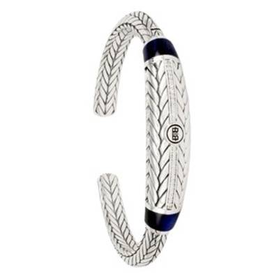 Bracelet Ellen en Argent 925 Oeil De Tigre & Spinelles, Longueur 15,50 à 19,50 cm - Buddha to Buddha
