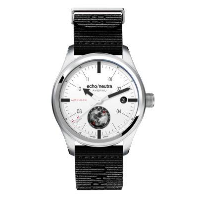 Averau 39 Moon Phase Watch "Big Moon" White - Echo/Neutra