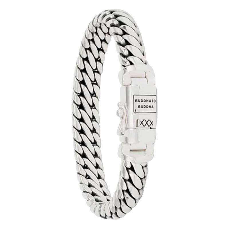 Ben 925 Silver Bracelet, Width 10.70 mm, Length 18 cm - Buddha to Buddha