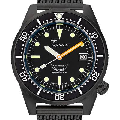 1521 PVD Black Mesh Watch 1521PVD.MEPVD20 - Squale