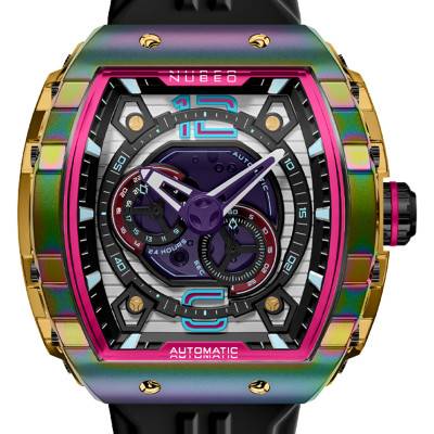 Montre Magellan 24H Automatic Iridescent Gold NB-6087-03 - Nubeo