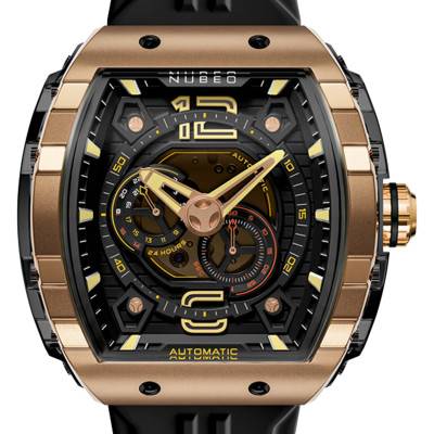 Magellan 24H Automatic Rose Gold NB-6087-06 Watch - Nubeo