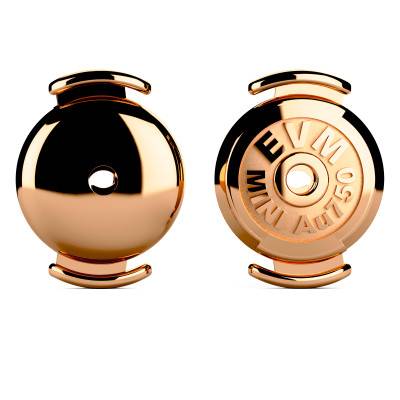 2 Fermoirs EVM6G Mini en Or Rose 750 - Les Essentiels