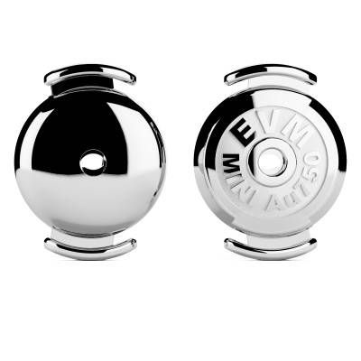 2 Fermoirs EM6G Mini en Or Blanc 750 - Les Essentiels
