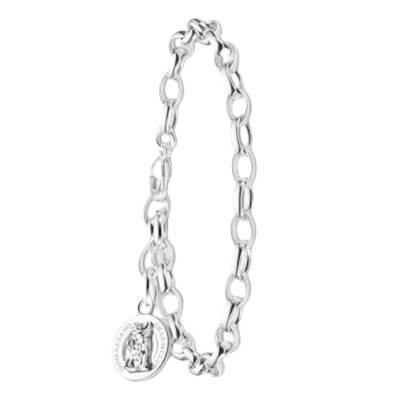 Bracelet Chaîne Haribo en Argent 925, Longueur 15 à 19 cm, Largeur 5,00 mm - X0291-001-21-L15 - Thomas Sabo