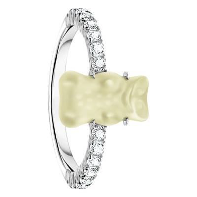 Bague Haribo Blanc Argent 925, Cristal & Zircones - TR2459-052-14-50 - Thomas Sabo