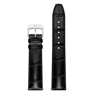 Black Leather Watch Strap 22mm MXE08H42 - Baume & Mercier