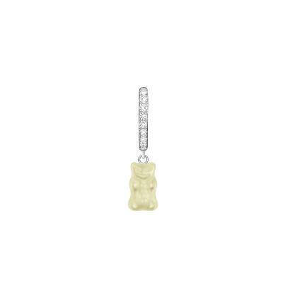 Créole Unique Haribo Blanc en Argent 925, Cristal & Zircones - CR726-052-14 - Thomas Sabo