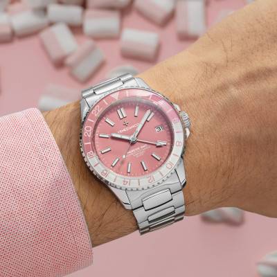 Montre Nereide GMT Rose 3521506C - Venezianico