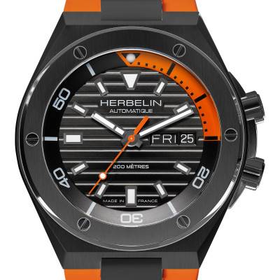 Cap Camarat Diver Automatic 1745N14CMD Watch - Herbelin