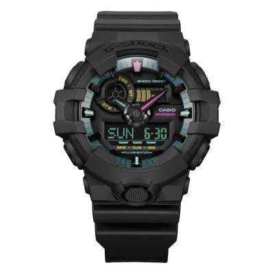 Montre GA-700 Multifluorescent Accent GA-700MF-1AER - Casio G-Shock