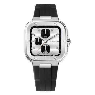 Montre Cap Camarat Square Chronograph 35646A42CA - Herbelin