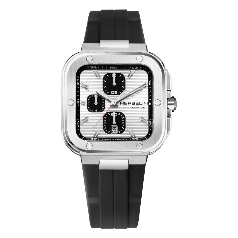 Watch Herbelin Cap Camarat Square Chronograph 35646A42CA - Herbelin