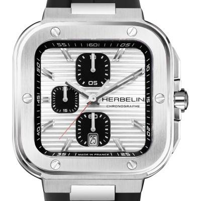 Montre Cap Camarat Square Chronograph 35646A42CA - Herbelin