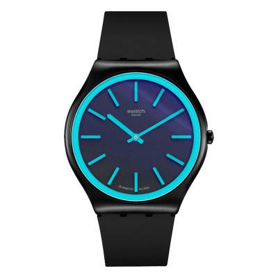 Swatch Essentials Obsidian Shimmer SS07B111 Watch - Swatch