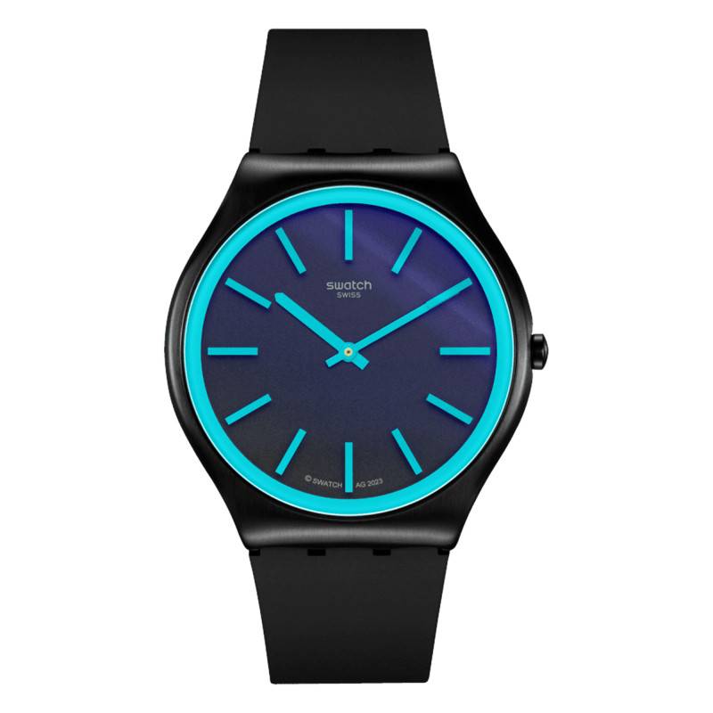 Swatch Essentials Obsidian Shimmer SS07B111 Watch - Swatch