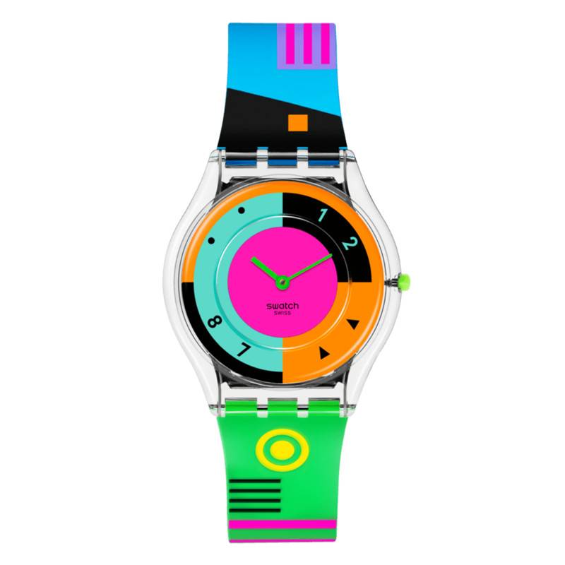 Swatch Neon Hot Racer SS08K119 Watch - Swatch