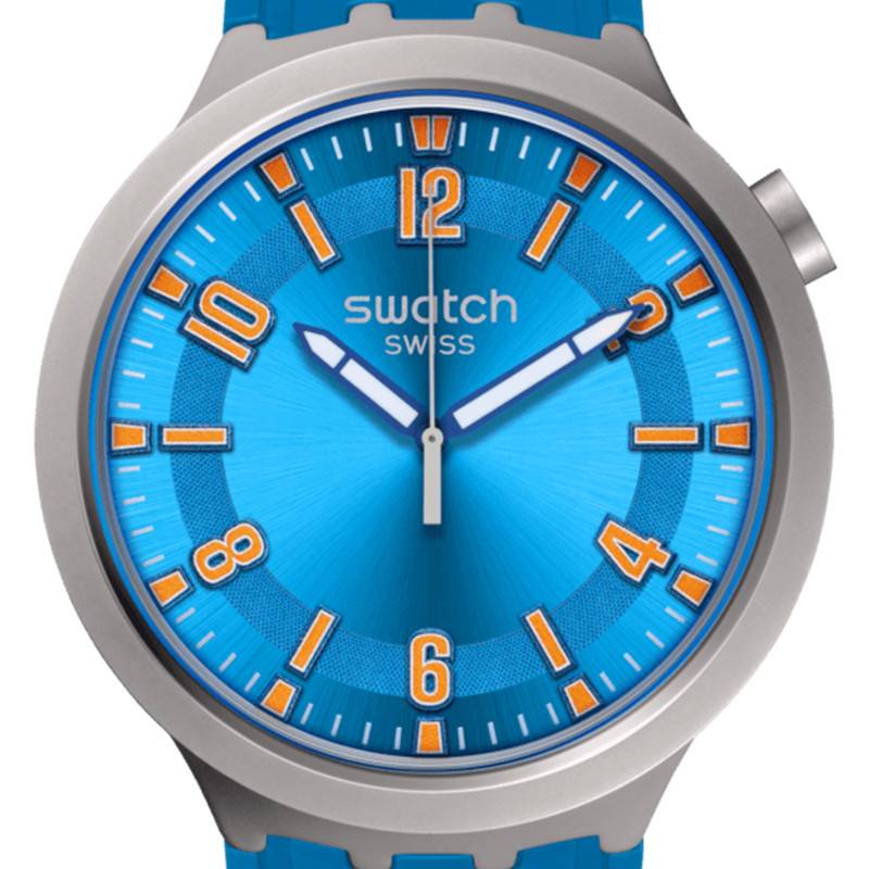 ★SWATCH★ [Headquarters] BLUE IN THE WORKS SB07S115 Swatch BLUE IN THE WORKS SB07S115 Unisex Adults Swiss Made